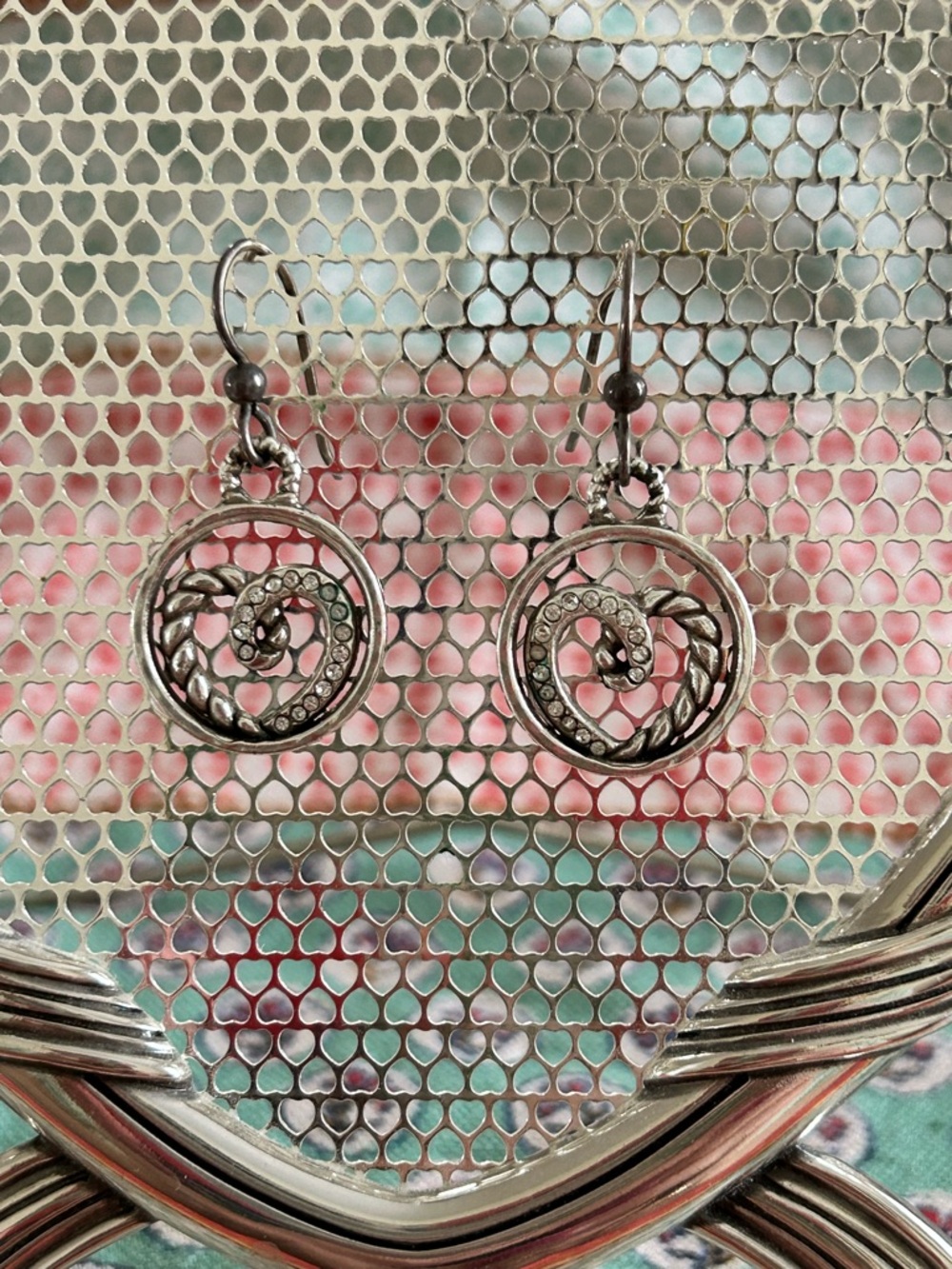 Brighton Roped Heart Earrings